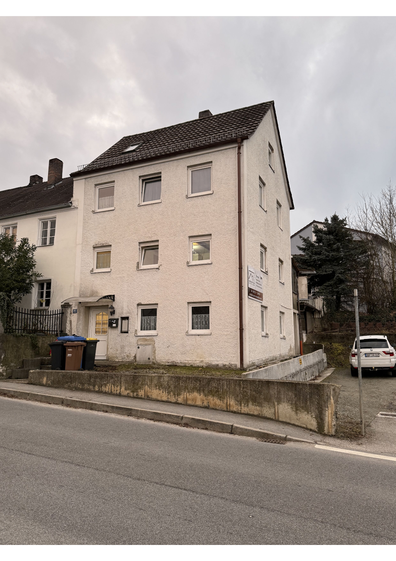 Ansicht des WG-Haus-Standorts in Landau an der Isar